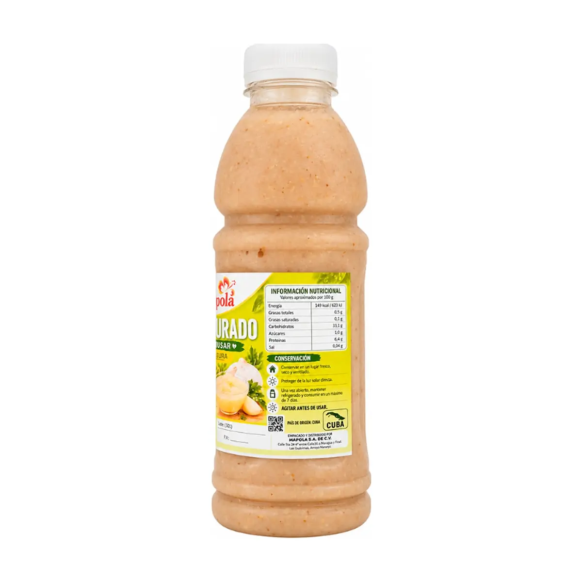 Ajo triturado de consistencia fluida Amapola (500 g / 1.1 lb) - Miniatura 2
