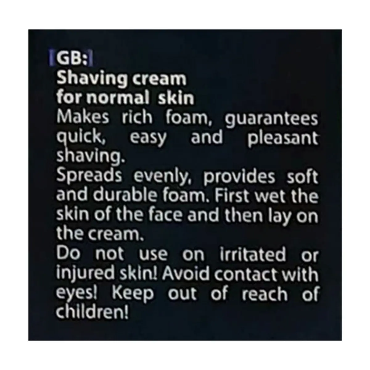 Crema de afeitar con mentol Active Viking (100 ml) - Thumbnail 5
