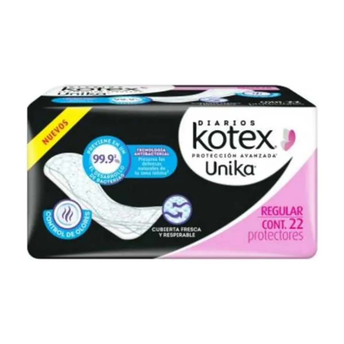 Pantiprotectores - Diarias - Kotex (22 U)