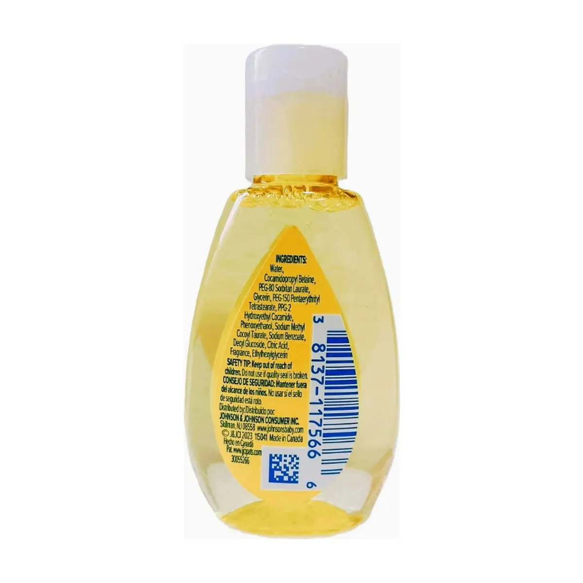 Champú para bebés Johnson's (25 ml / 0.85 fl. oz) - Thumbnail 2