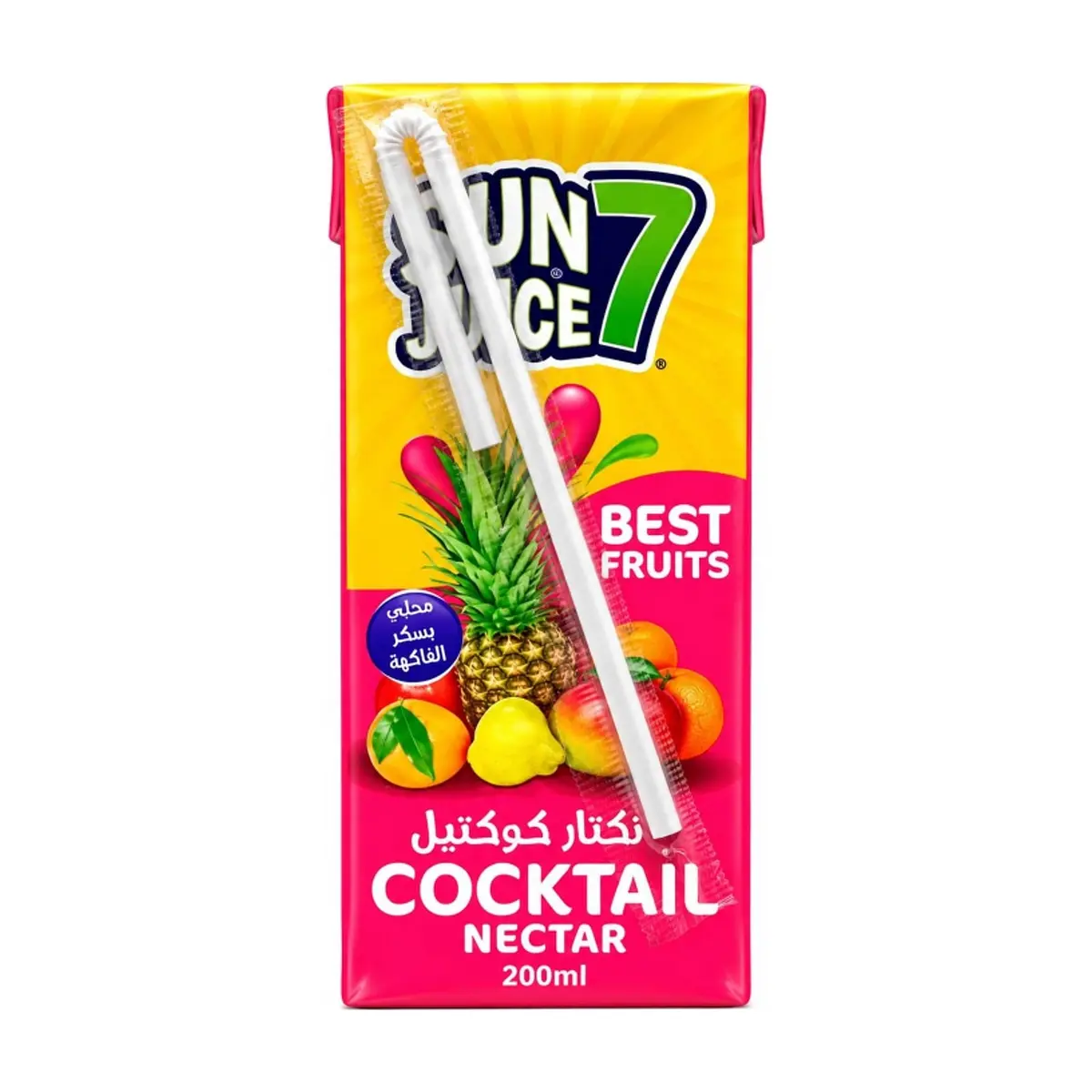 Néctar de frutas sabor cóctel Sun Juice 7 (200 ml / 6.76 floz) - Thumbnail 2