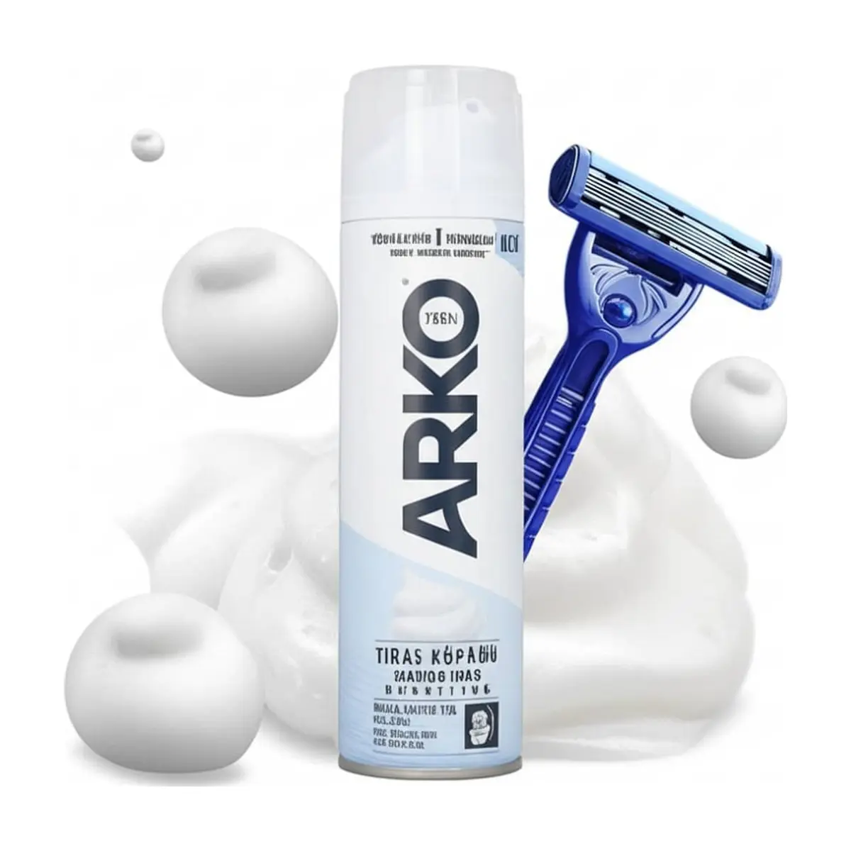 Espuma de afeitar sensible Arko (200 ml) - Thumbnail 4