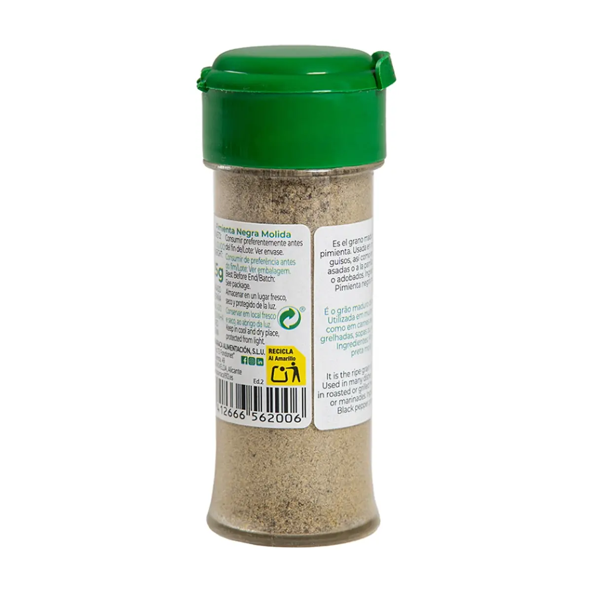 Pimienta negra molida La Barraca (25 g) - Thumbnail 2