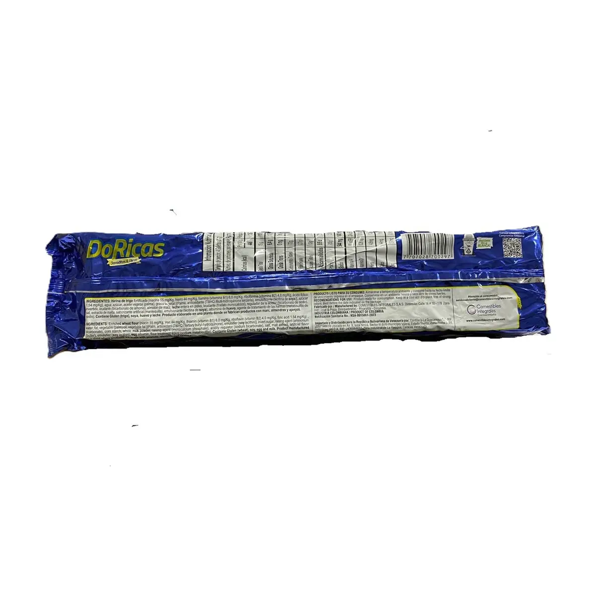 Galletas semidulces Doricas (525 g / 1.15 lb) - Thumbnail 2
