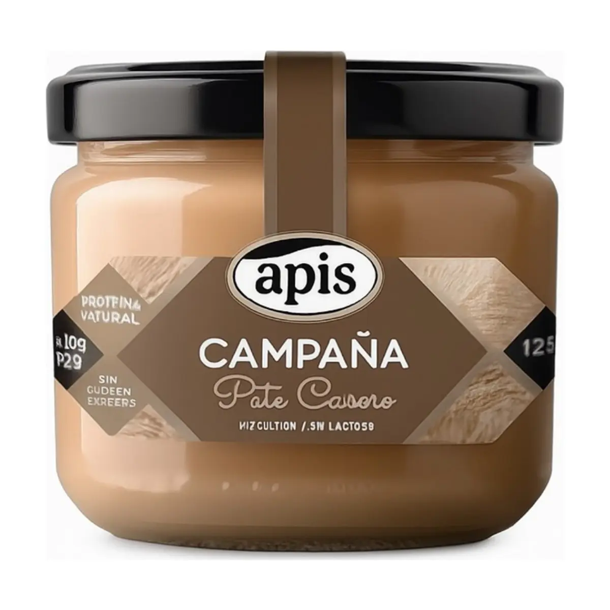 Paté casero de hígado a la campaña Apis (125 g / 4.41 oz)