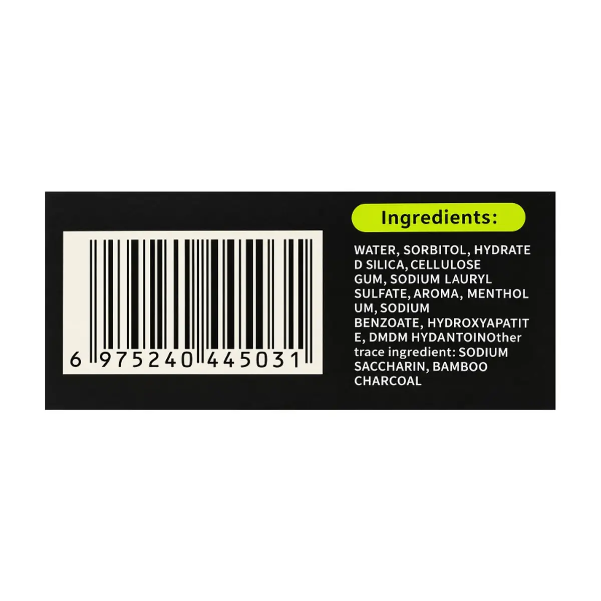Pasta dental de carbón Pafex (100 g / 3.53 oz) - Miniatura 4