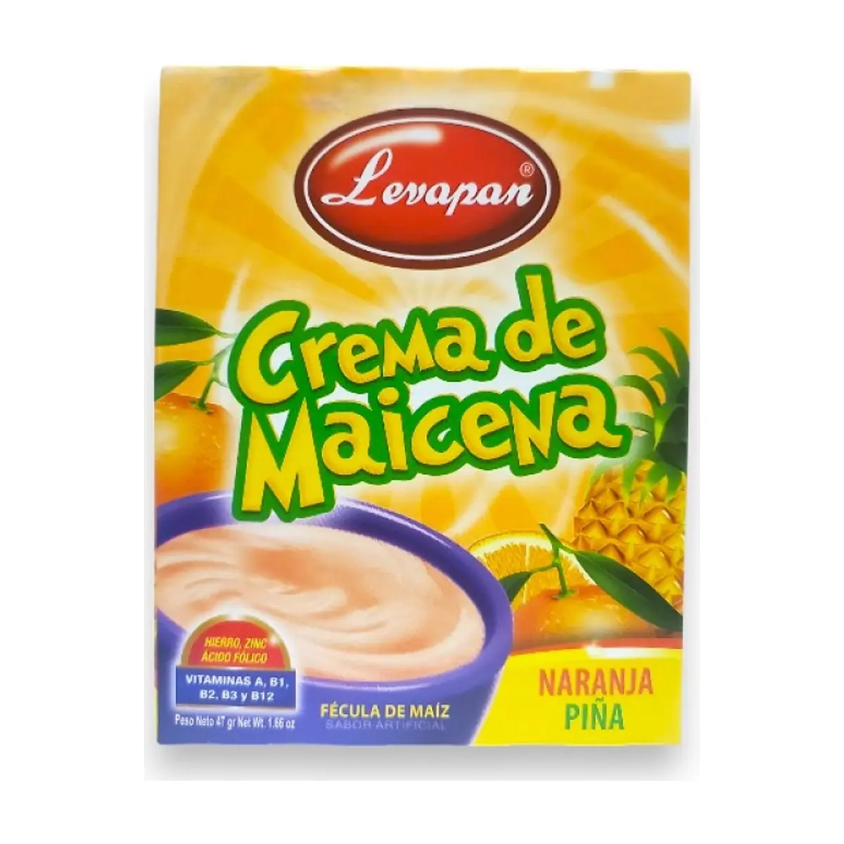 Crema de maicena de naranja piña Levapan (47 g / 1.66 oz) - Thumbnail 4