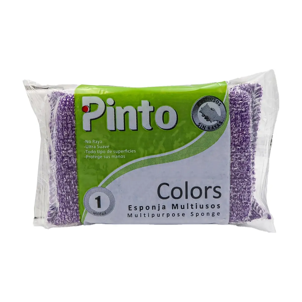 Esponja multiusos colors Pinto (1 U) - Miniatura 1