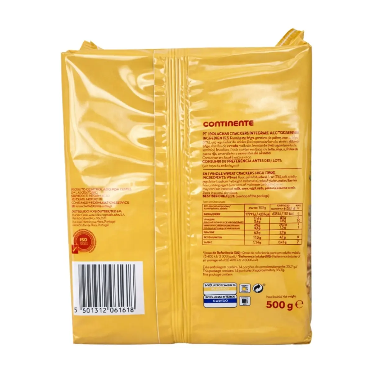 Galletas integrales Continente (500 g / 1.10 lb) - Thumbnail 2