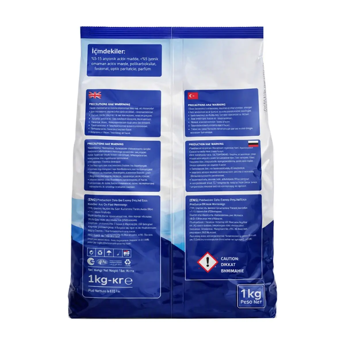 Detergente en polvo para ropa blanca Prodoxa White Care (1 kg / 2.2 lb) - Thumbnail 2