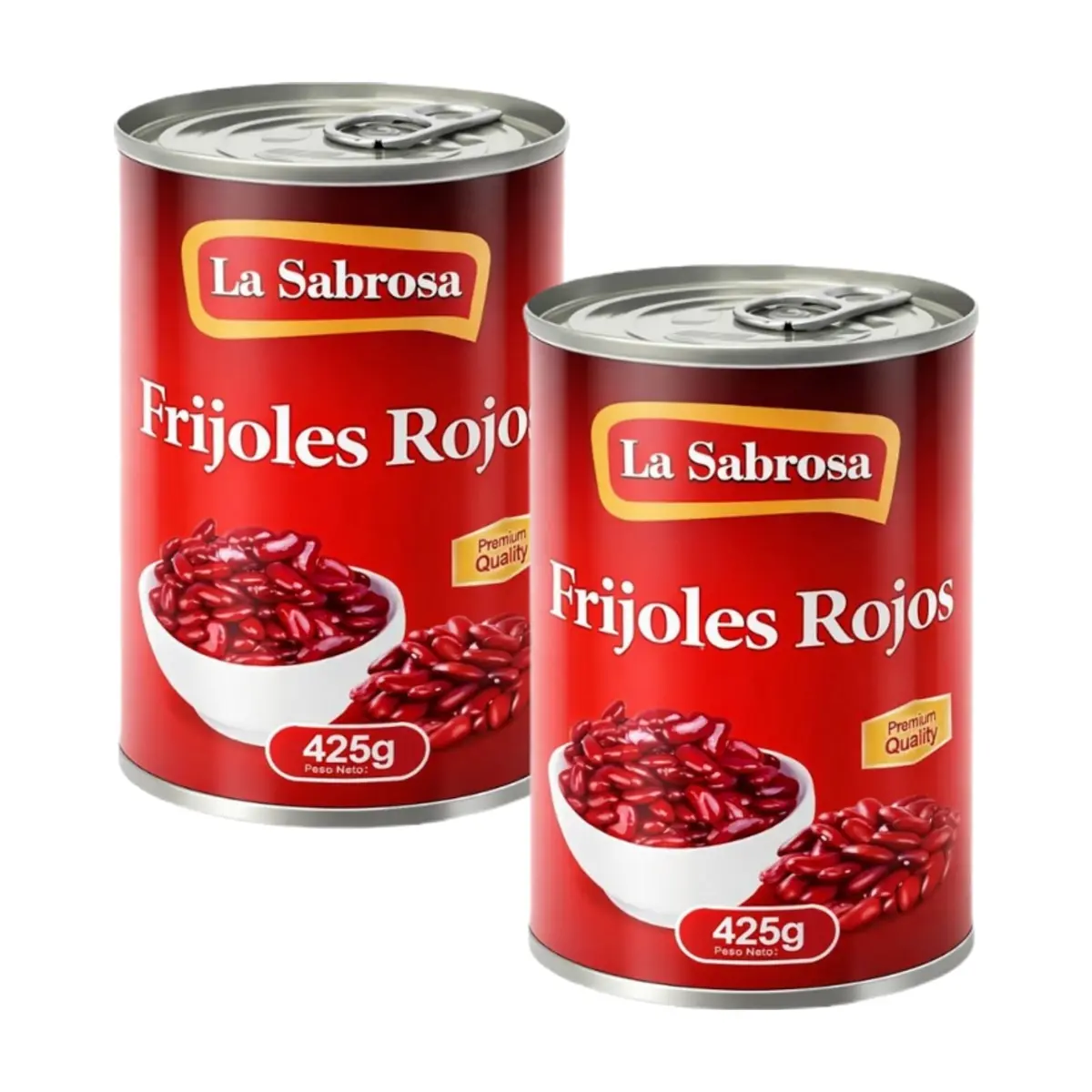 Frijoles rojos enlatados La Sabrosa (2 X 425 g / 15 oz)