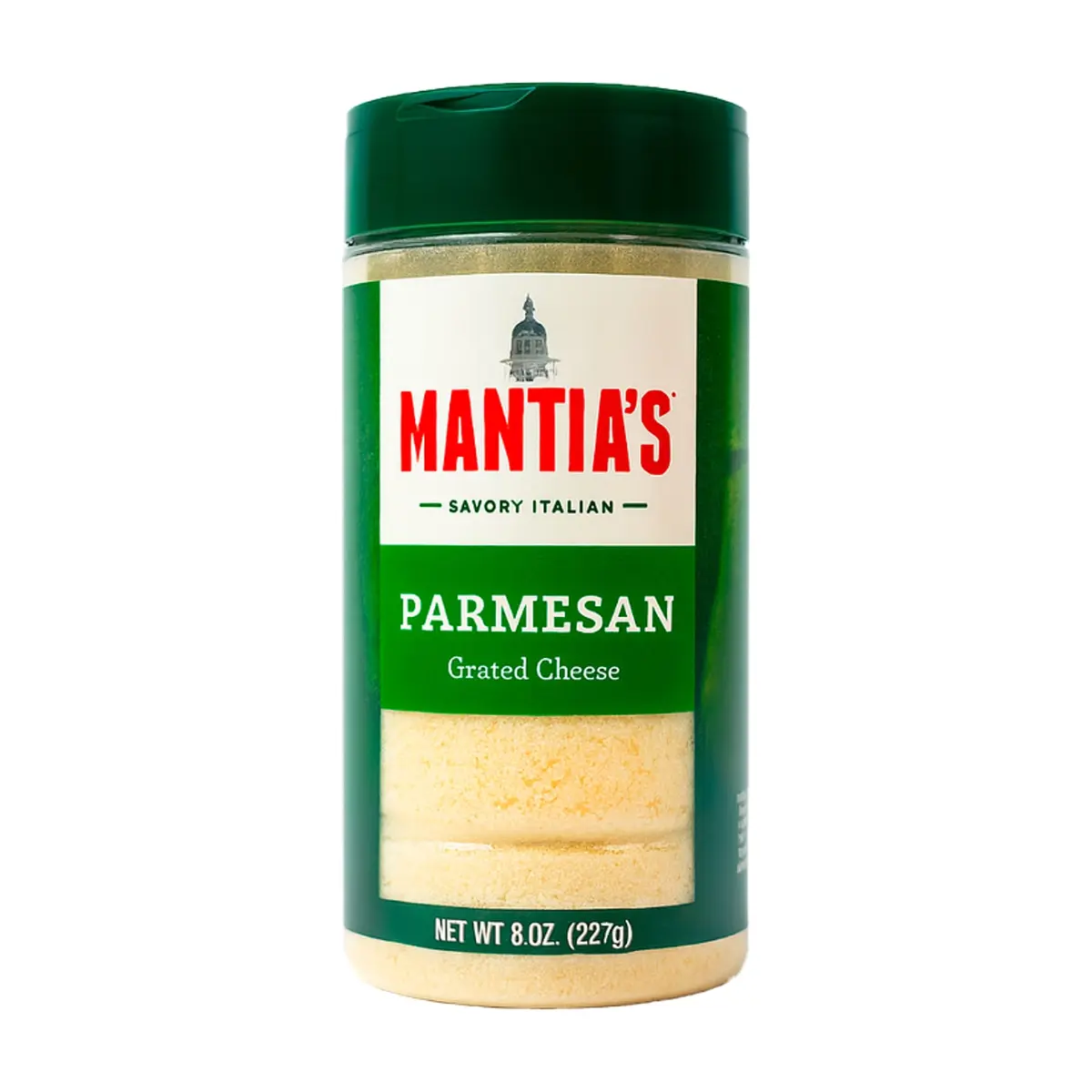 Queso parmesano rallado Mantia' S (227 g / 8 oz)
