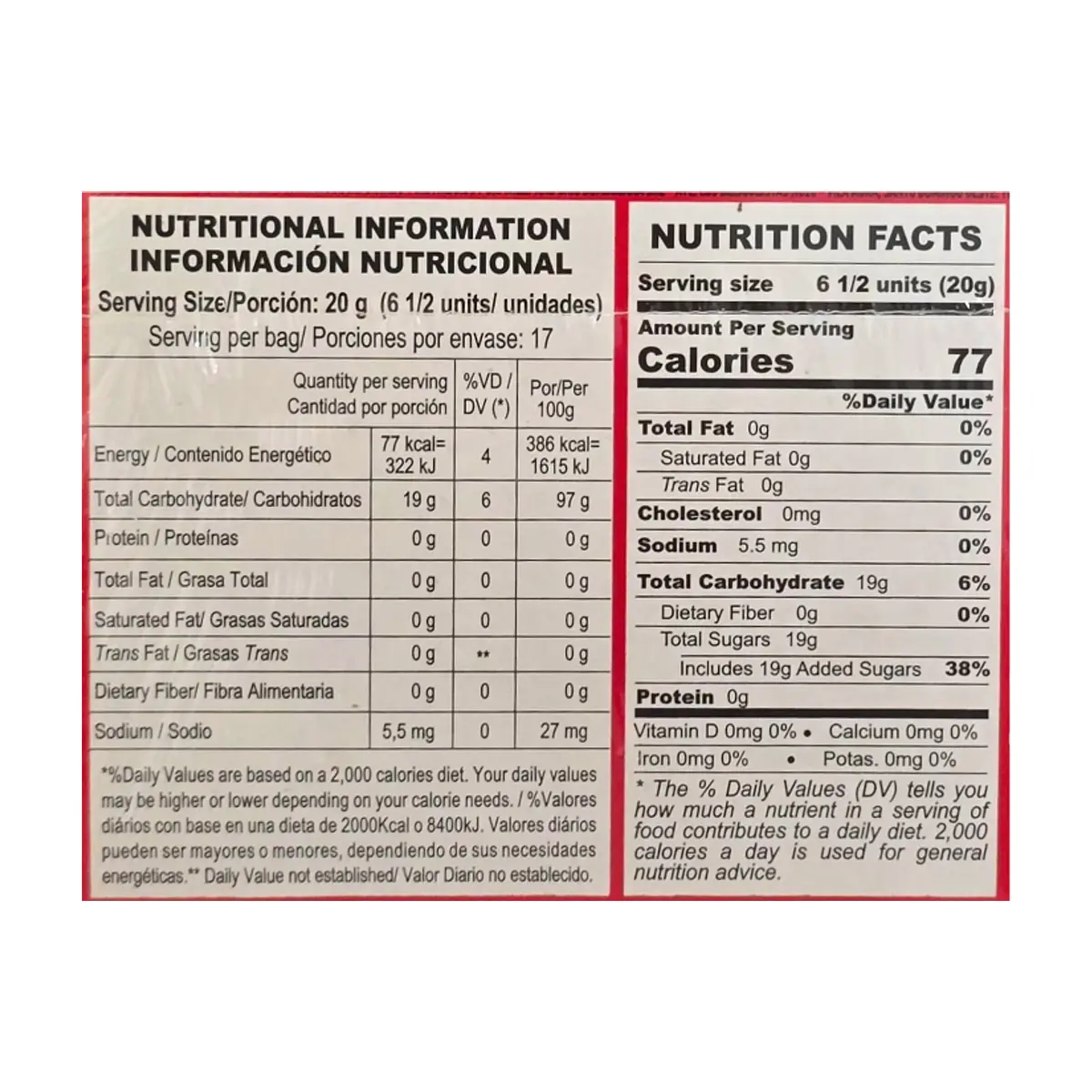 Caramelos duros sabor a cereza y mentol Freegells (12 x 27.9 g) - Miniatura 4