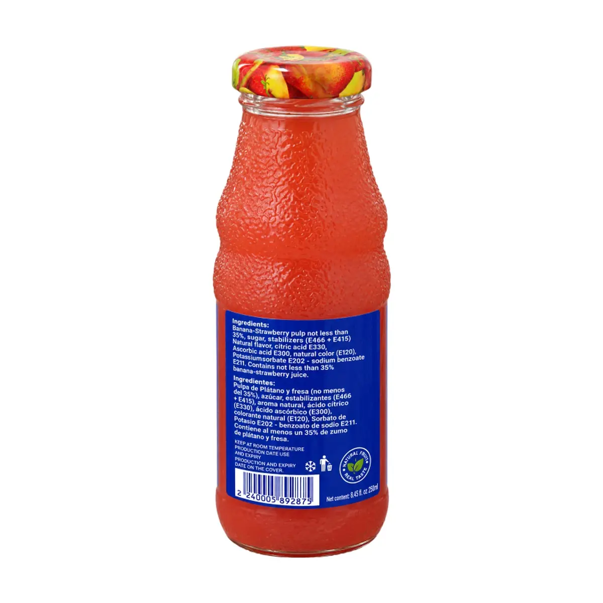 Néctar de plátano y fresa Myla (6 x 250 ml / 8.5 oz) - Miniatura 3