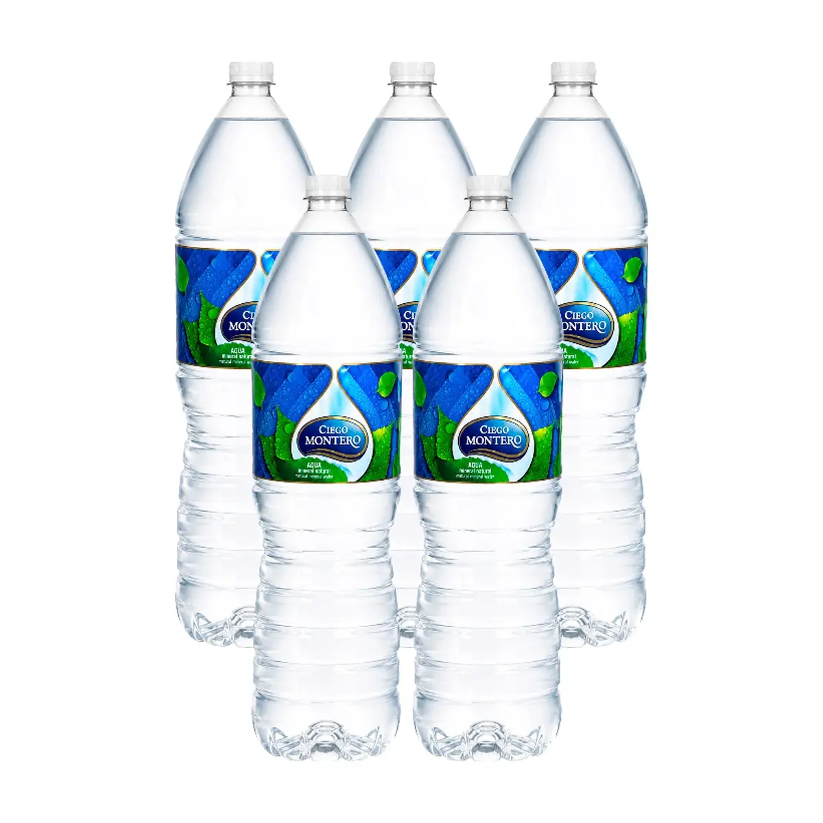 Agua mineral natural Ciego Montero (5 x 1.5 L)