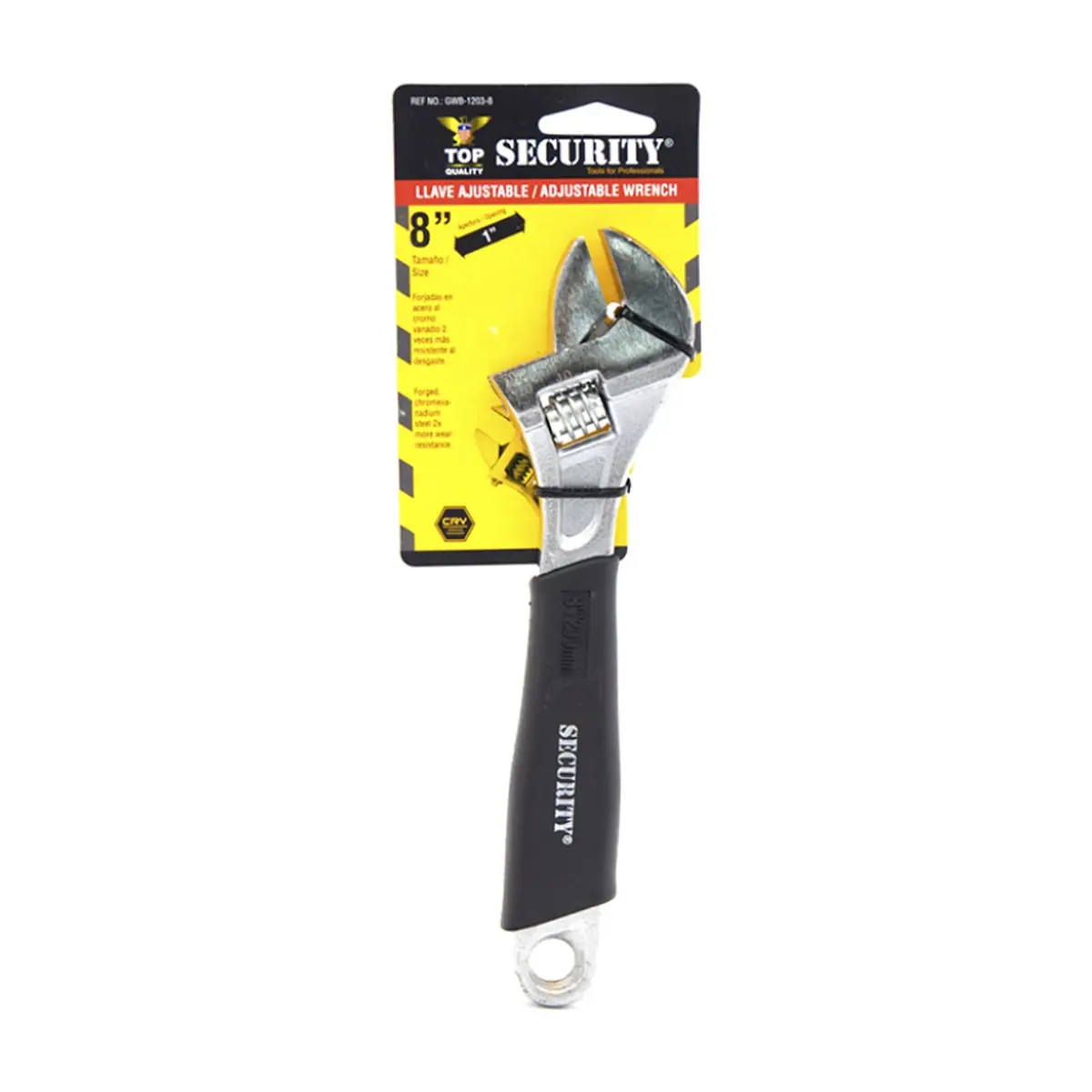 Llave de ajuste de 8" Security - Thumbnail 4