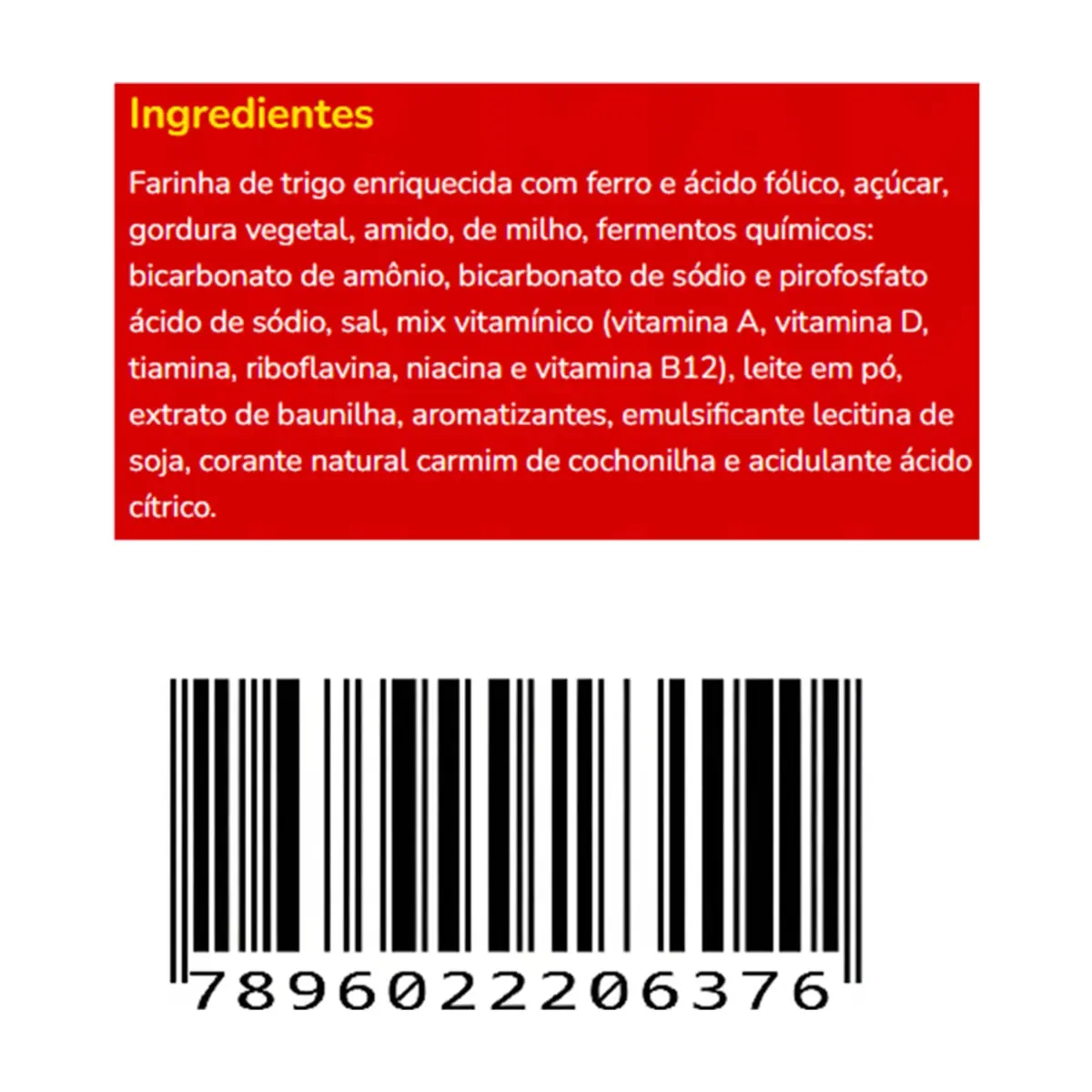 Galletas de vainilla con relleno sabor a fresa Pica Pau Todeschini (12 x 115 g / 4 oz) - Thumbnail 4