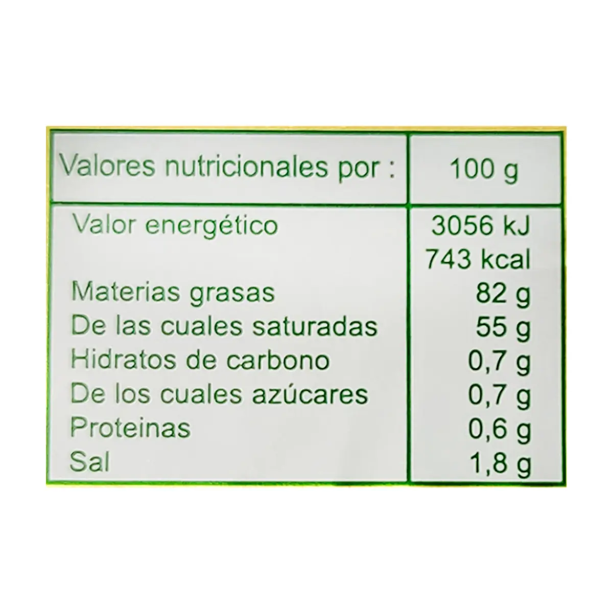 Mantequilla con sal YEYA (250 g / 8.81 oz) - Thumbnail 3