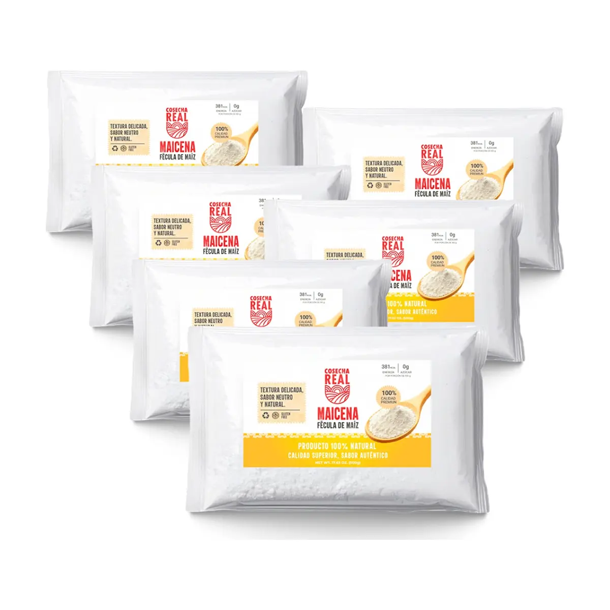 Maicena Cosecha Real (6 x 500 g / 1.1 lb)