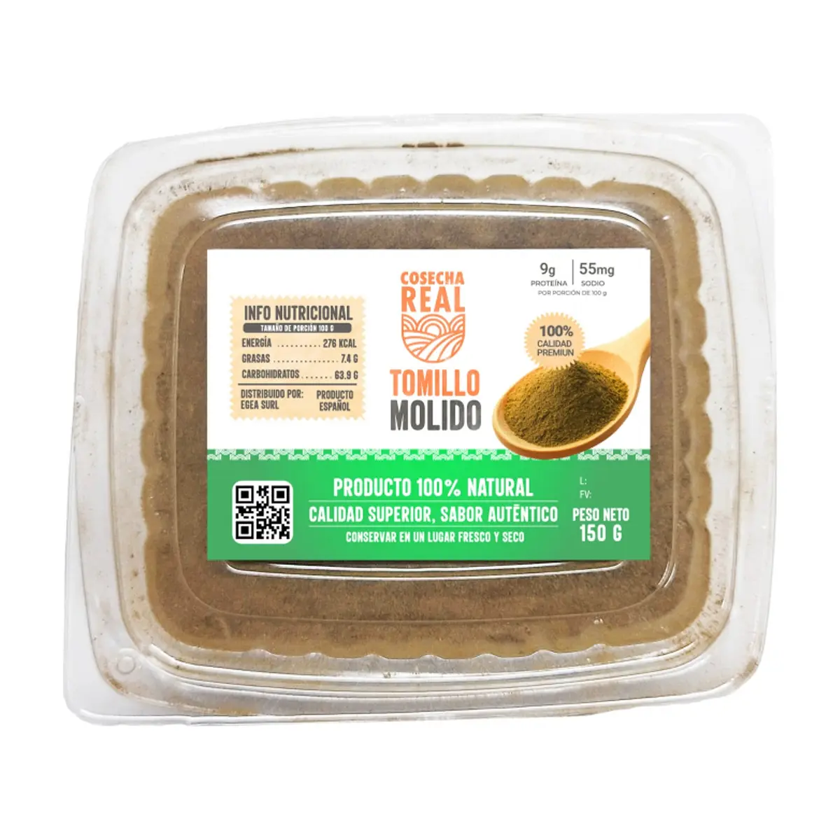 Tomillo molido Cosecha Real (150 g / 5.29 oz) - Thumbnail 2