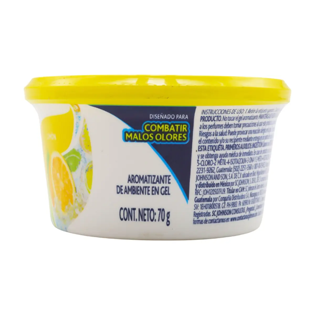Aromatizante de ambiente mini gel con fragancia limón Glade (70 g / 2.46 oz) - Thumbnail 5