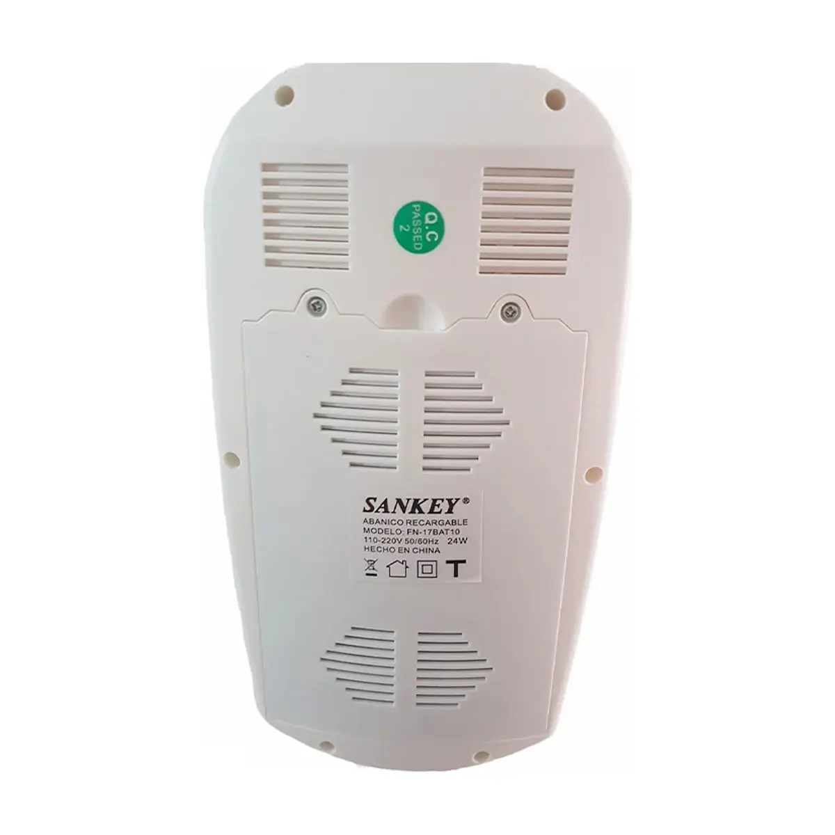 Ventilador recargable de pedestal de 16" con lámpara integrada Sankey FN-17BAT10 - Thumbnail 3