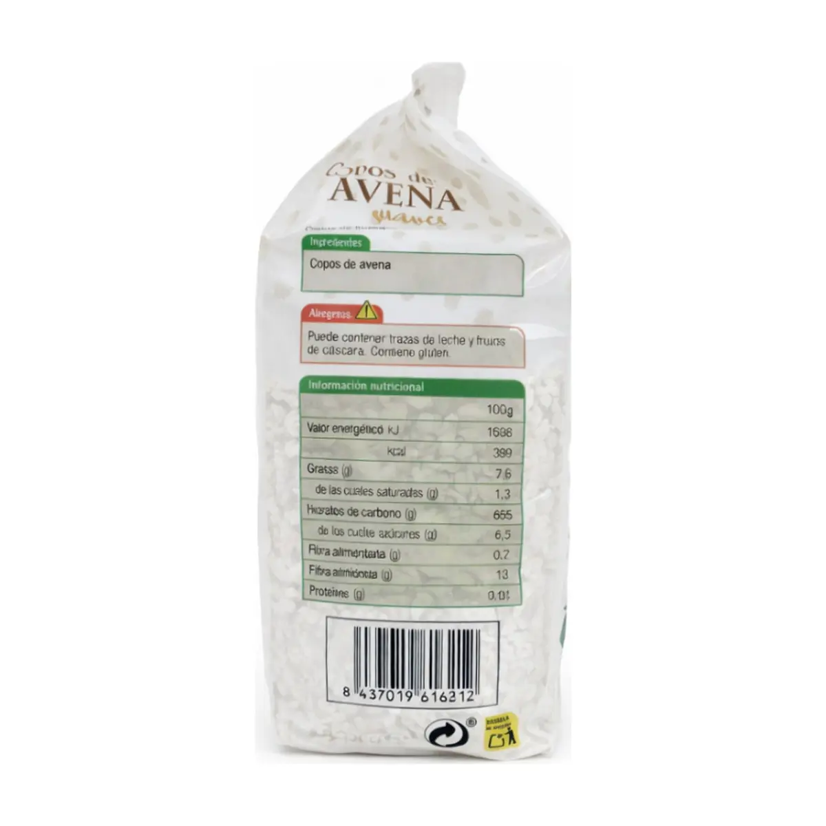 Cereal copos de avena suaves Haricaman (500 g / 1.10 lb) - Miniatura 11