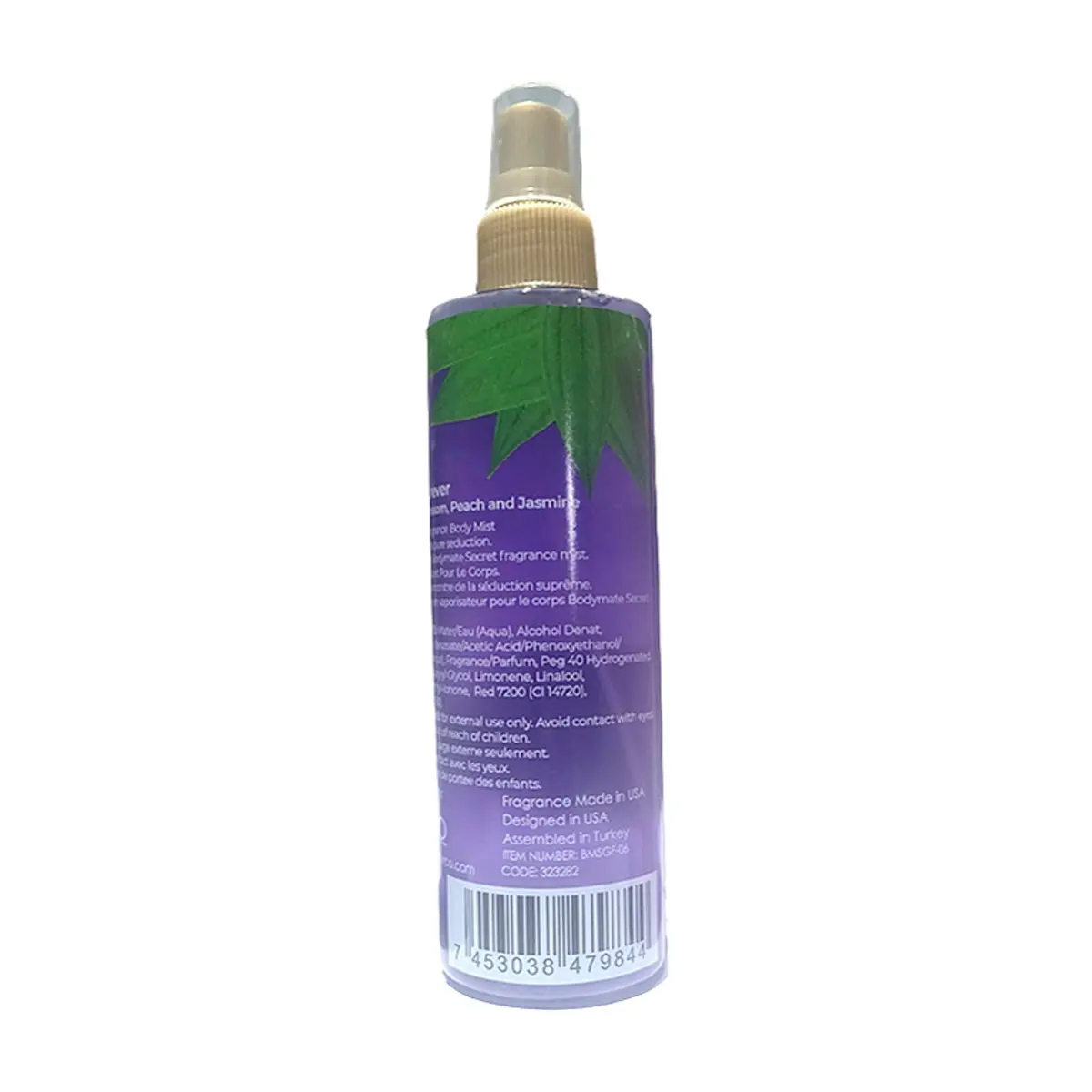 Colonia corporal - perfume spray - para mujer Bodymate Secret (250 ml / 8.4 fl.oz.) - Thumbnail 6
