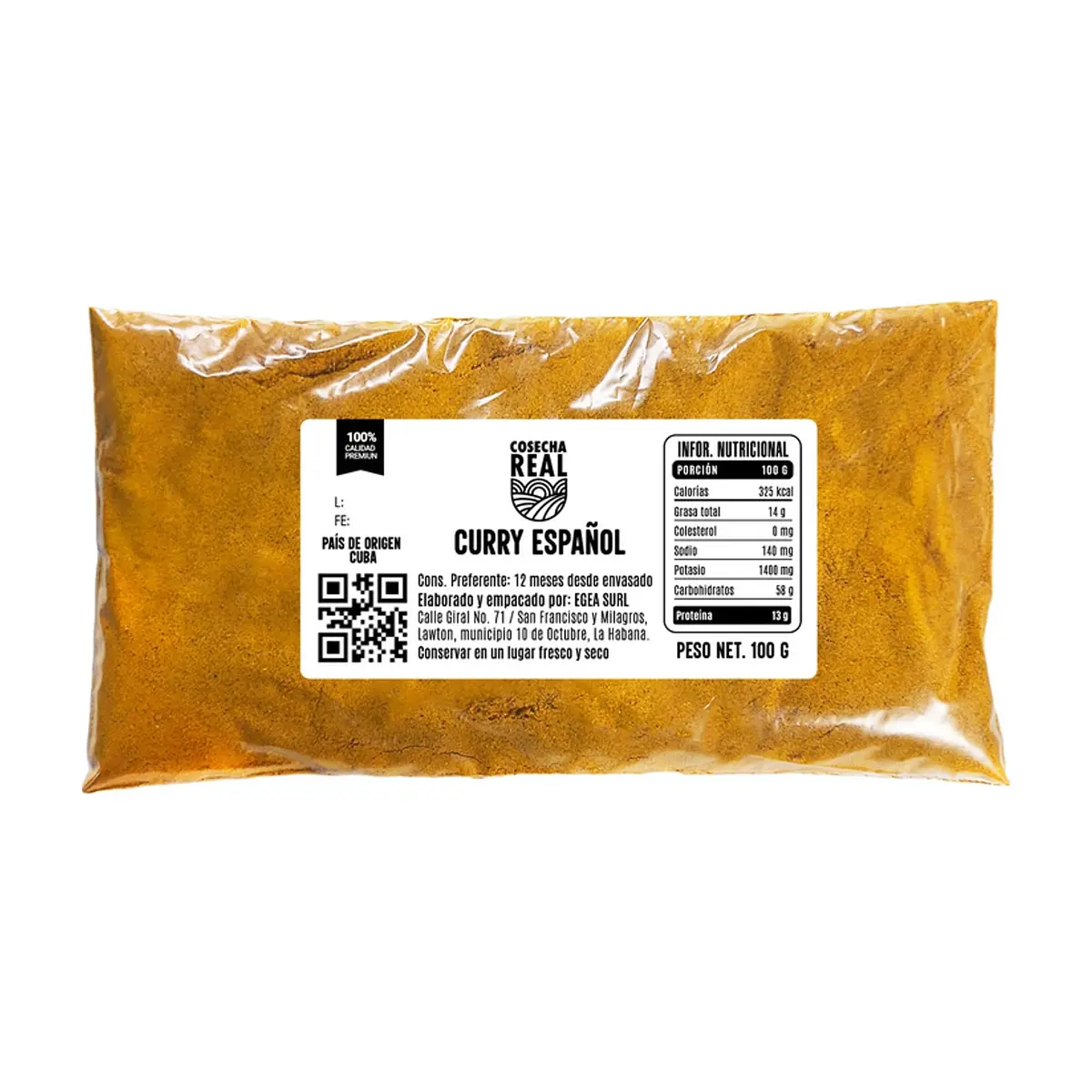 Curry español Cosecha Real (100 g / 3.52 oz)