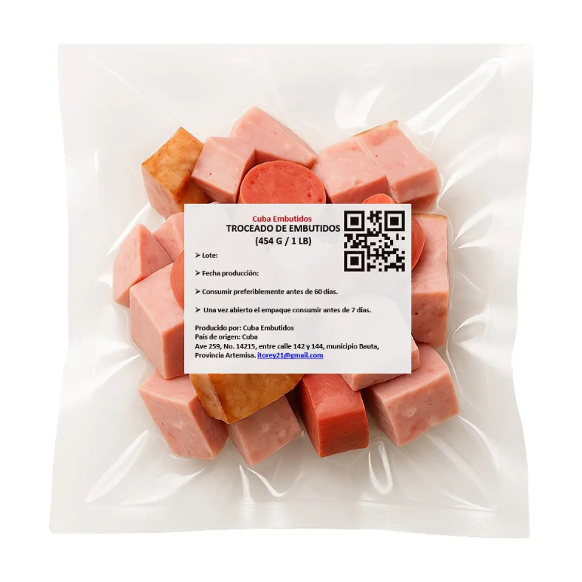 Troceado de embutidos Cuba Embutidos (454 g / 1 lb) - Thumbnail 4
