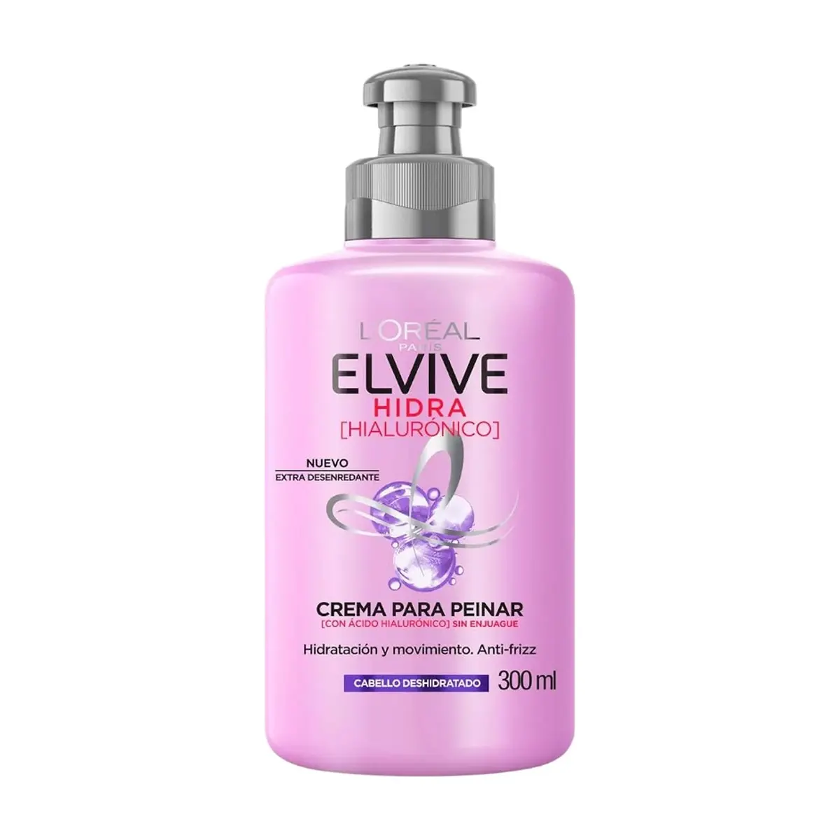 Crema para peinar hidra hialurónico L'Oréal Elvive (300 ml)