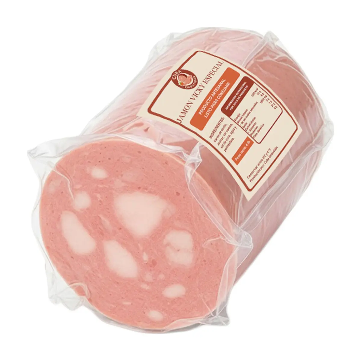 Jamón vicky especial Cuba Embutidos (1.8 kg / 4 lb) - Thumbnail 2