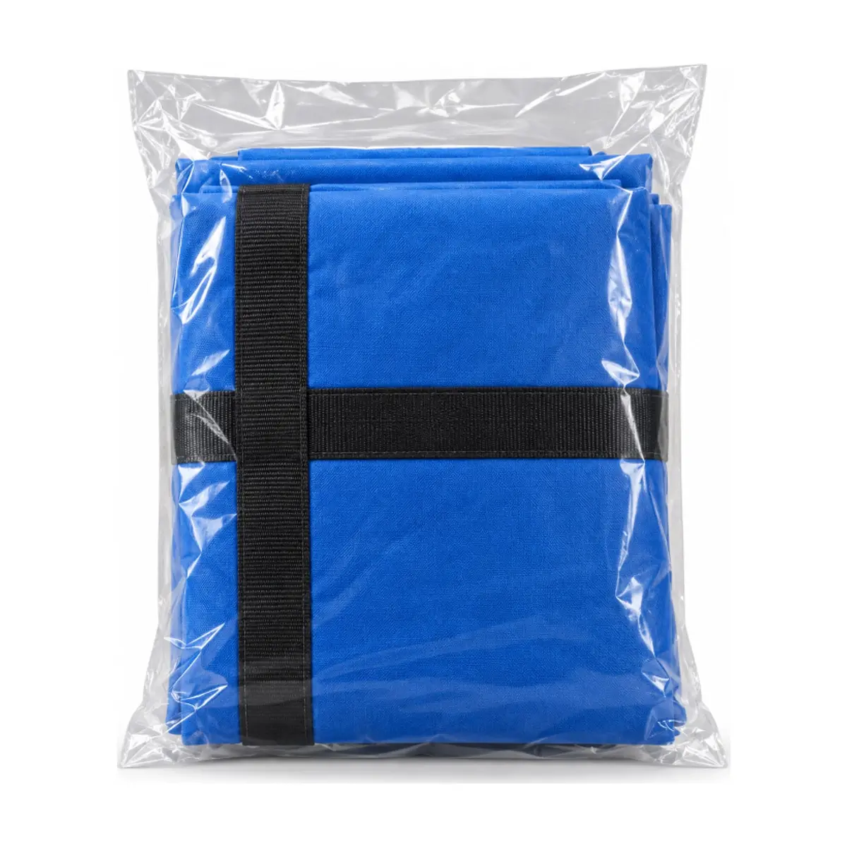 Almohadilla de reposicionamiento para cama con asas de tela Oxford 420D color azul P53 (1 U) - Miniatura 2
