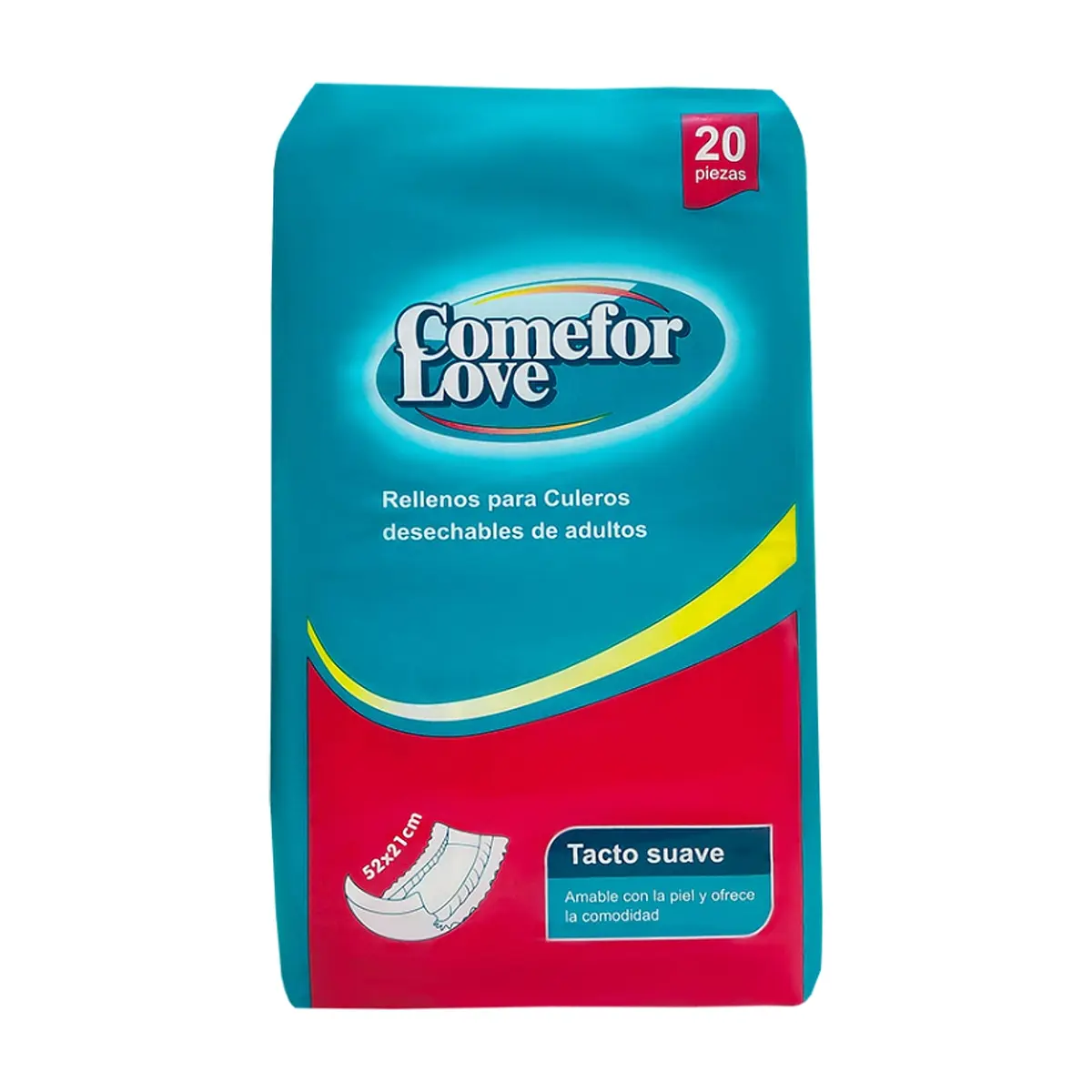 Rellenos para pañales de adultos Comefor Love (20 U)