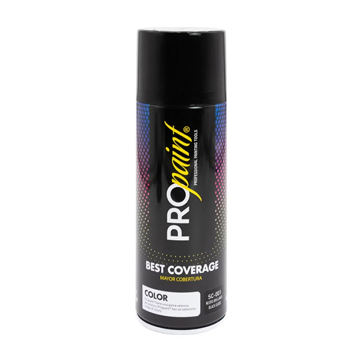 Pintura en aerosol color negro brillante Propaint (400 ml) - Thumbnail 6