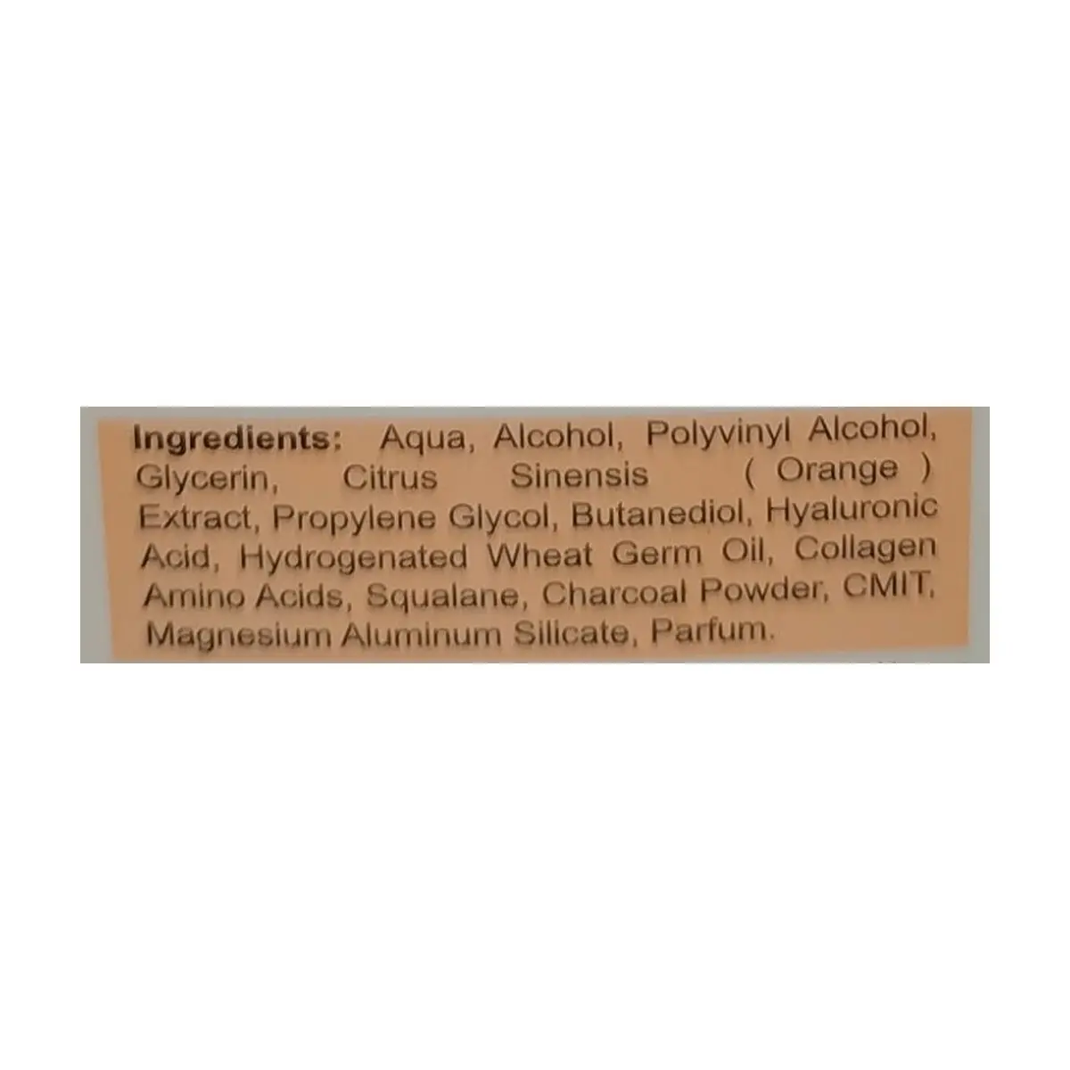 Aclarador facial -máscara- negra de naranja NNP (120 g / 4.23 oz) - Thumbnail 3