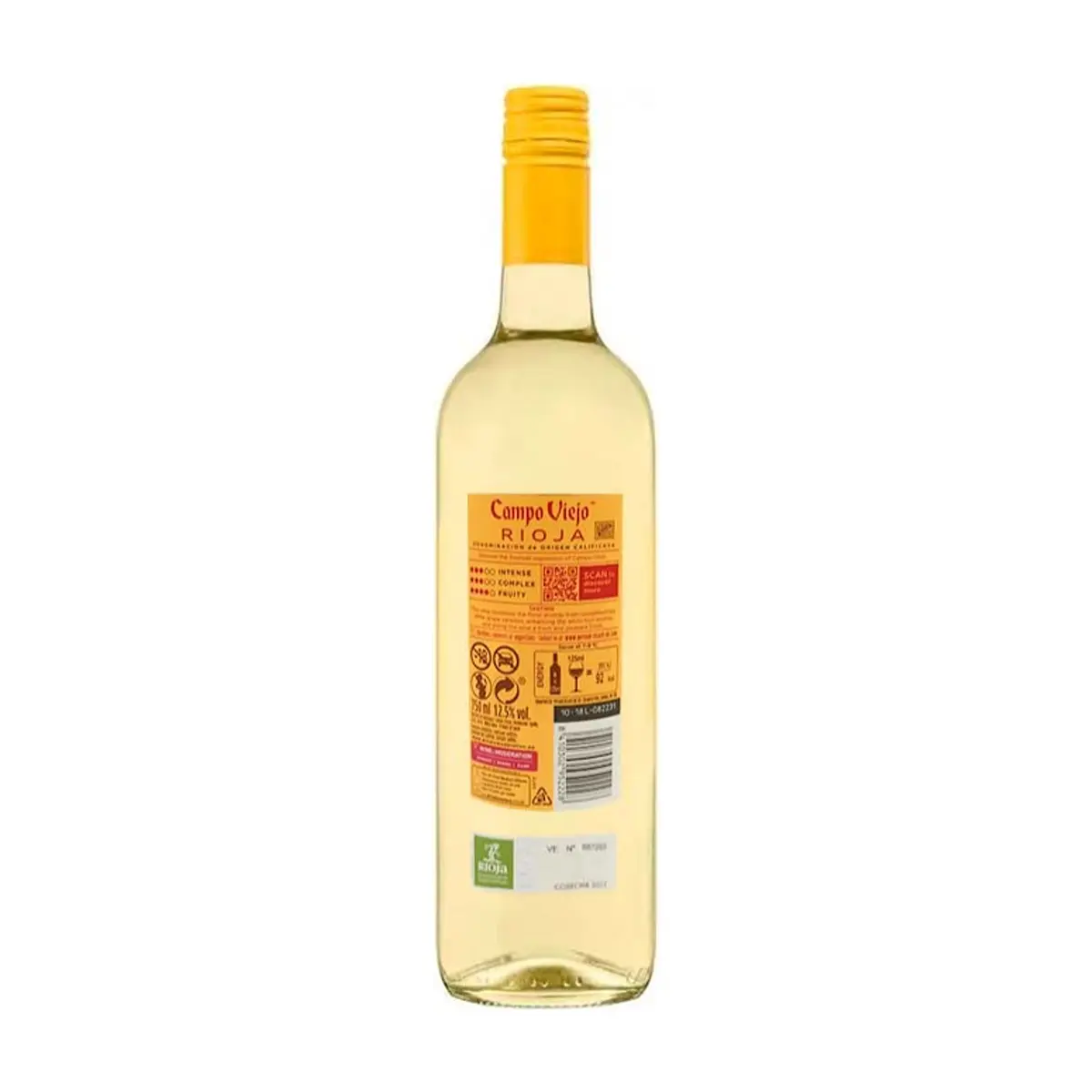 Vino blanco Rioja 2022 12.5 % vol Campo Viejo (750 ml) - Thumbnail 2