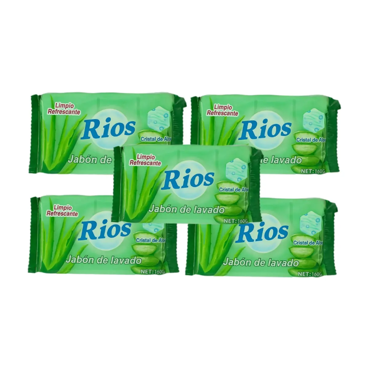 Jabón de lavar Ríos (5 x 160 g)