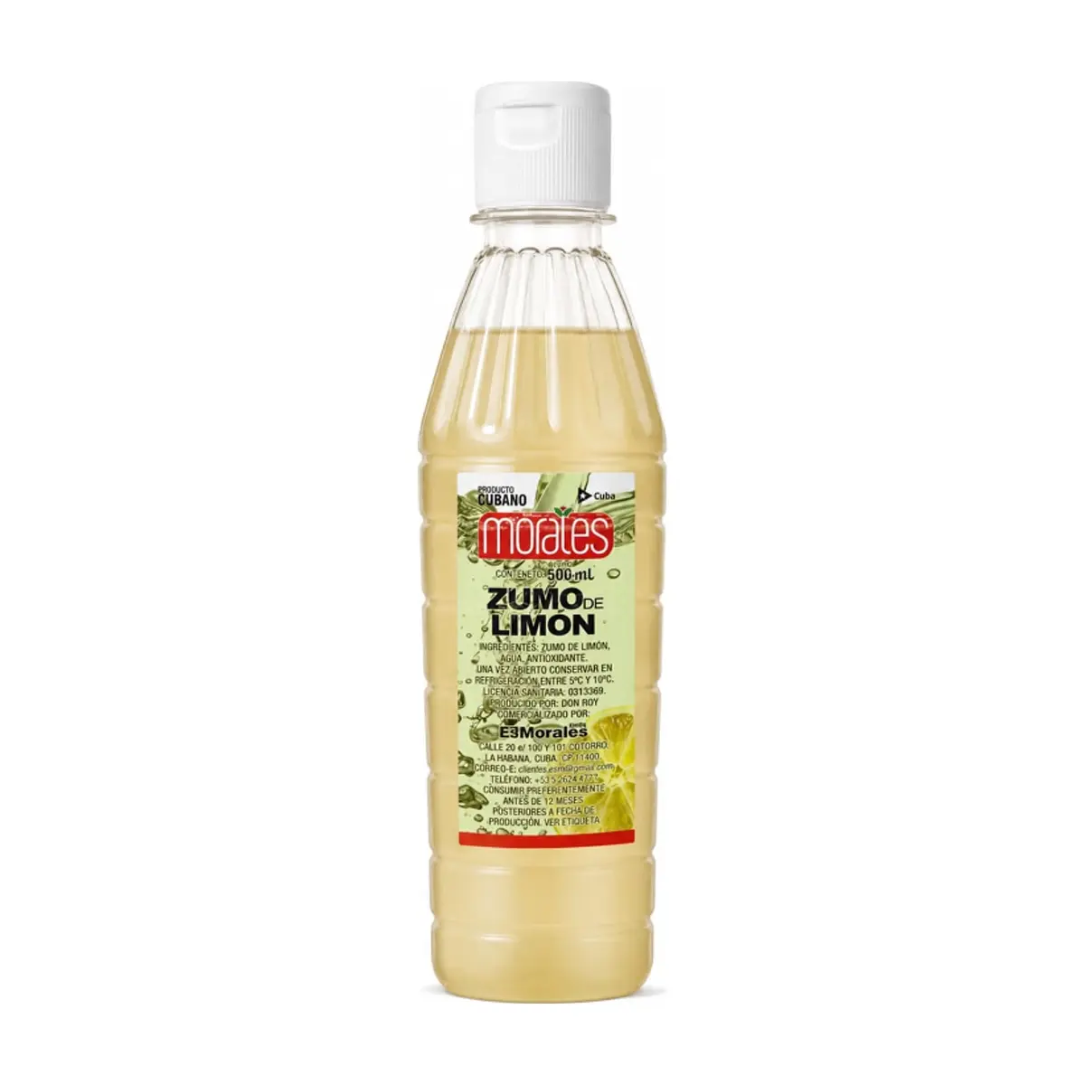 Zumo de limón Morales (500 ml)