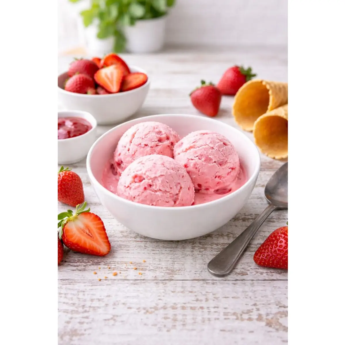 Helado de fresa Alask (4 L) - Miniatura 4