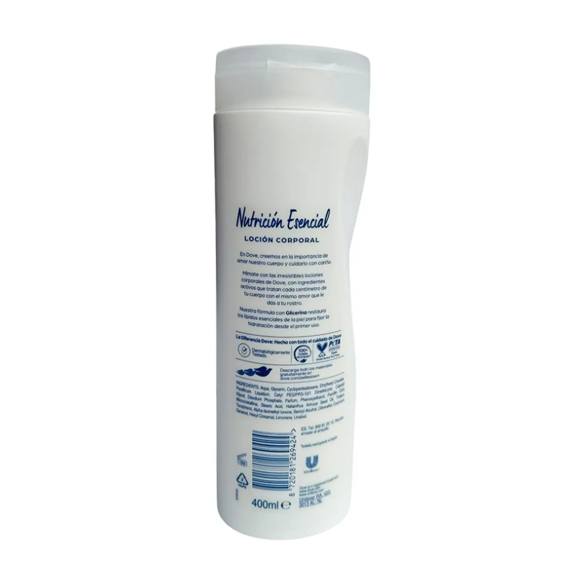 Loción corporal Nutrición Esencial Dove (400 ml) - Thumbnail 2
