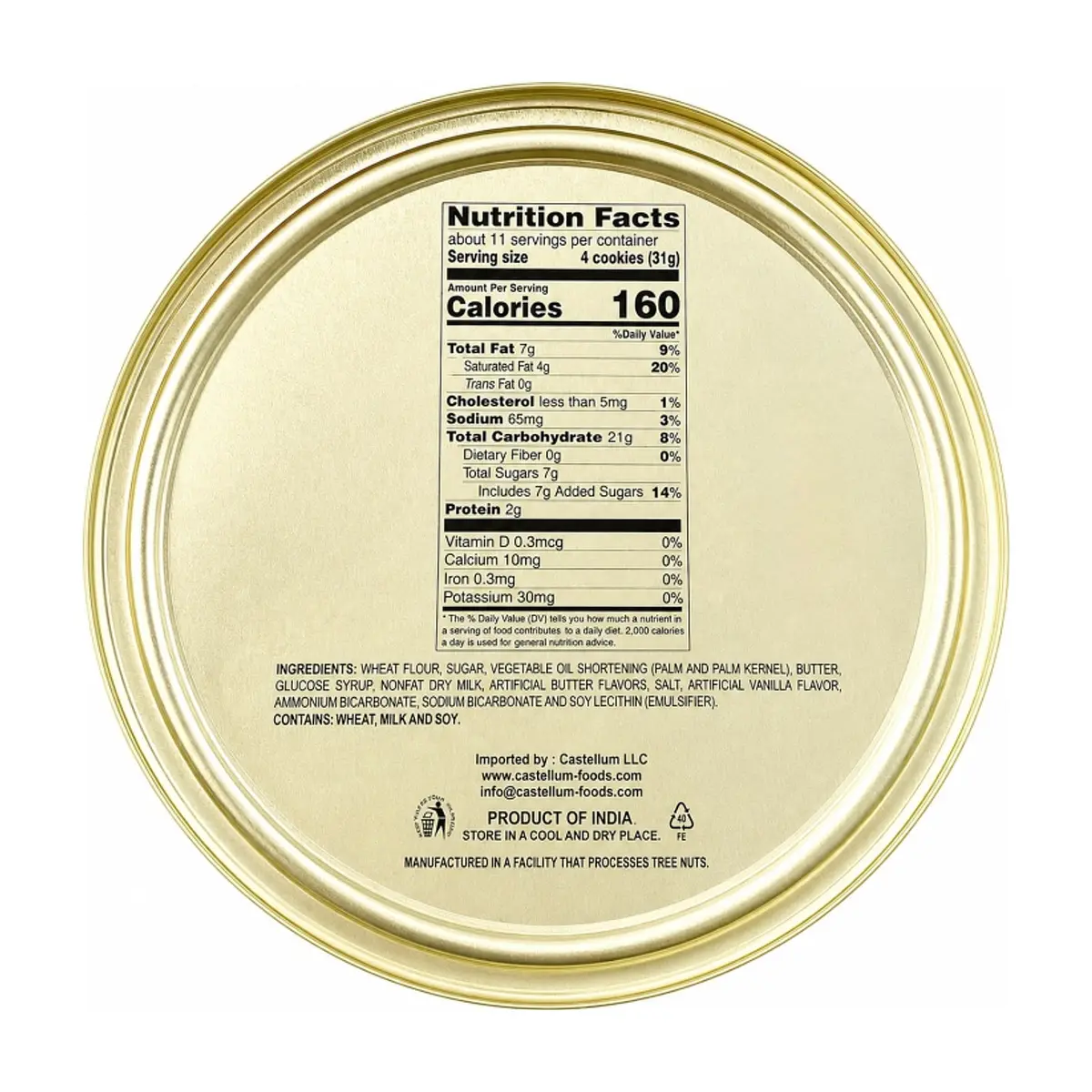 Galletas de mantequilla delicias danesas Castellum (340 g / 12 oz) - Thumbnail 9