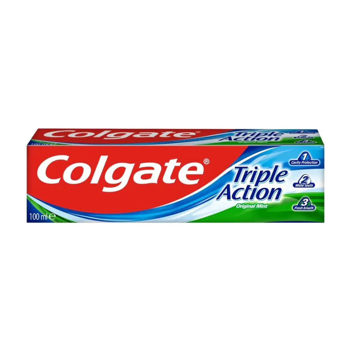 Pasta dental Triple Action Colgate (100 ml) - Thumbnail 2