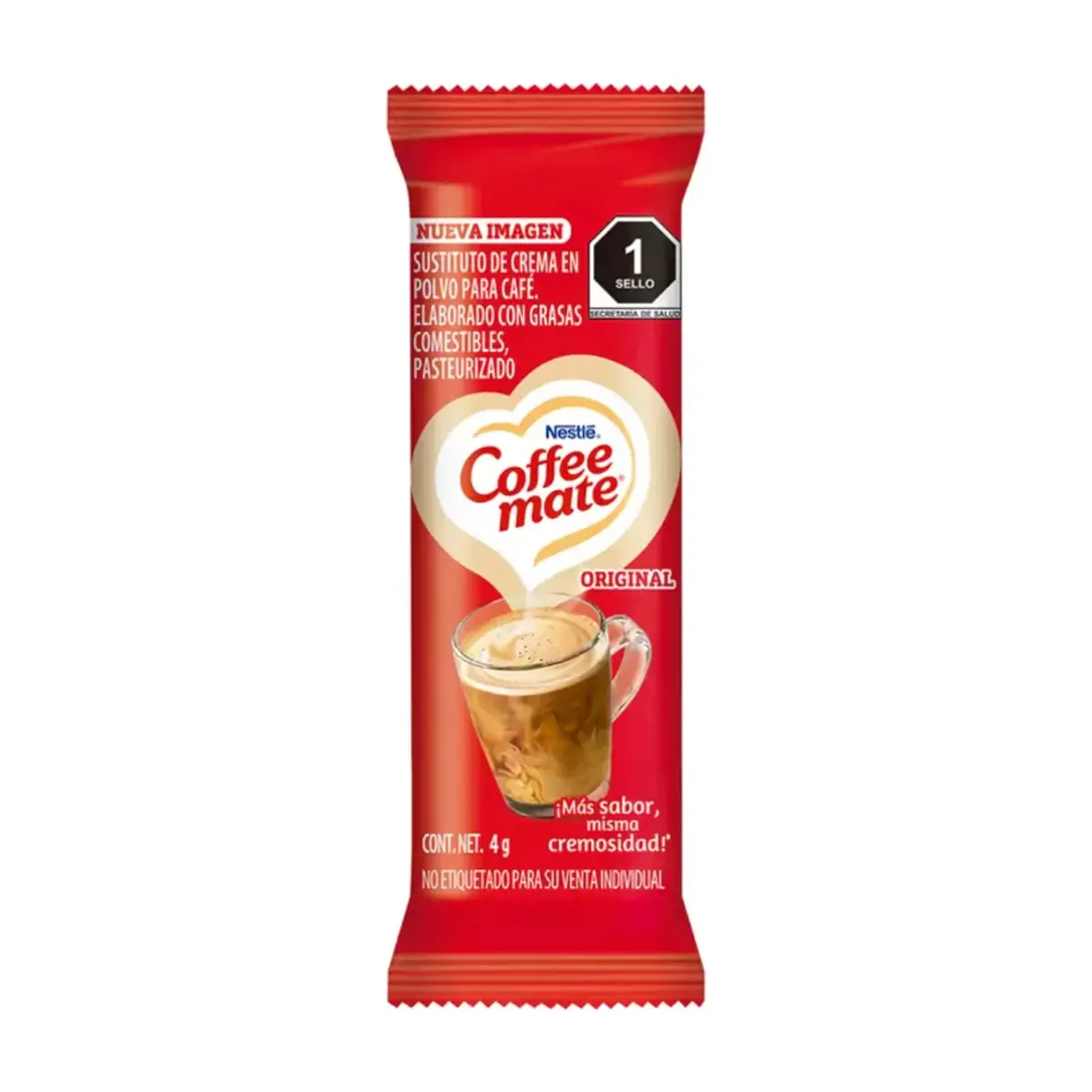 Sustituto de crema en polvo para café Coffee Mate Nestlé (4 g) - Thumbnail 3