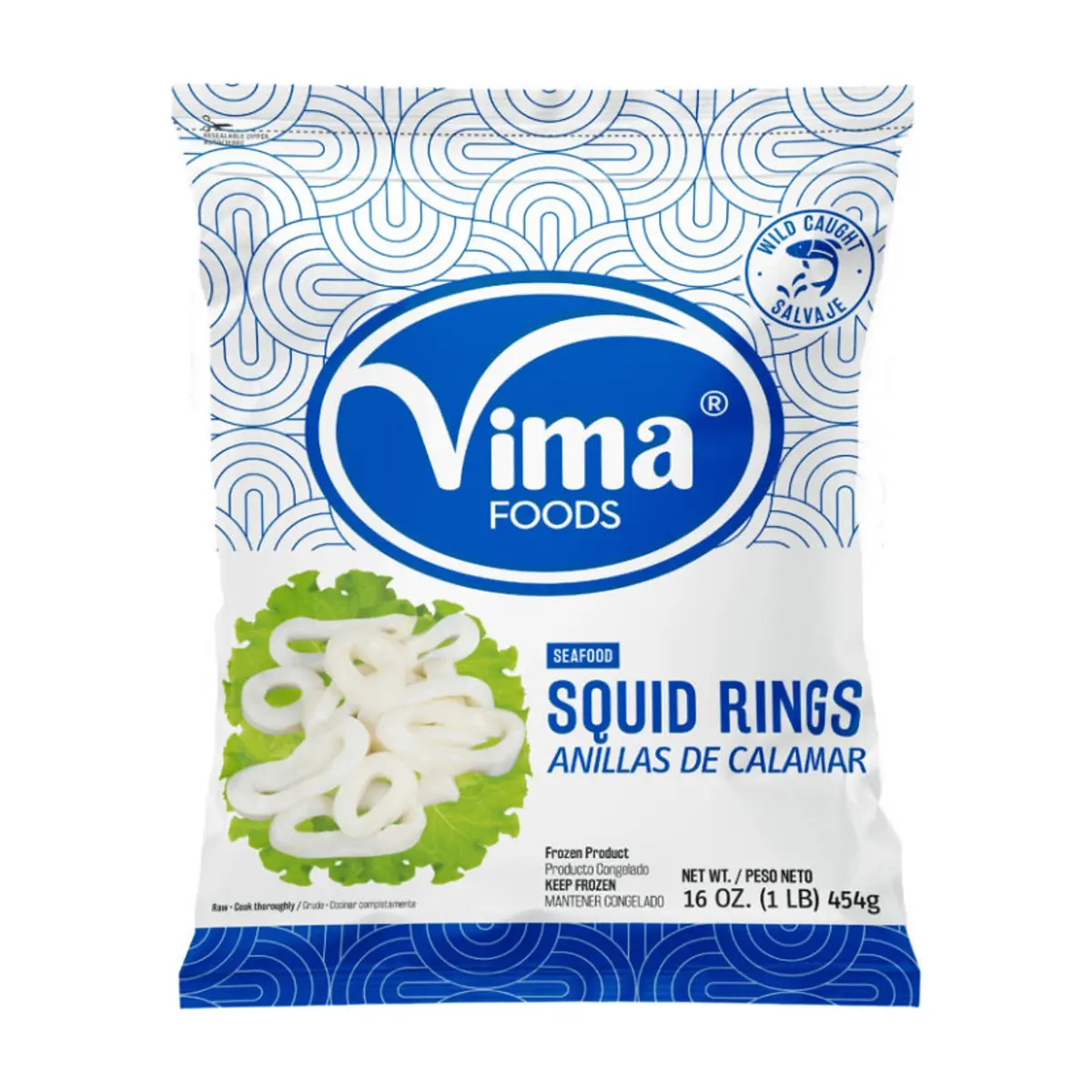 Anillas de calamar Vima Foods (454 g / 1.0 lb)