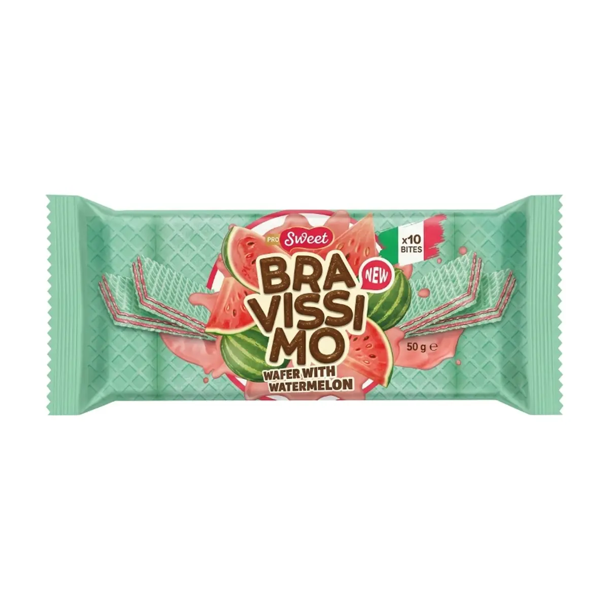 Sorbetos sabor melón Bravissimo ProSweet (50 g / 1.76 oz) - Miniatura 1