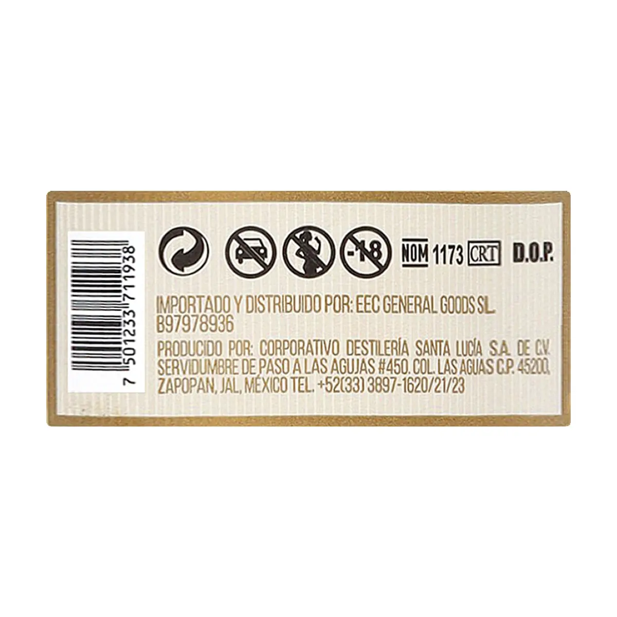 Tequila reposado Arraigo (700 ml) - Thumbnail 3