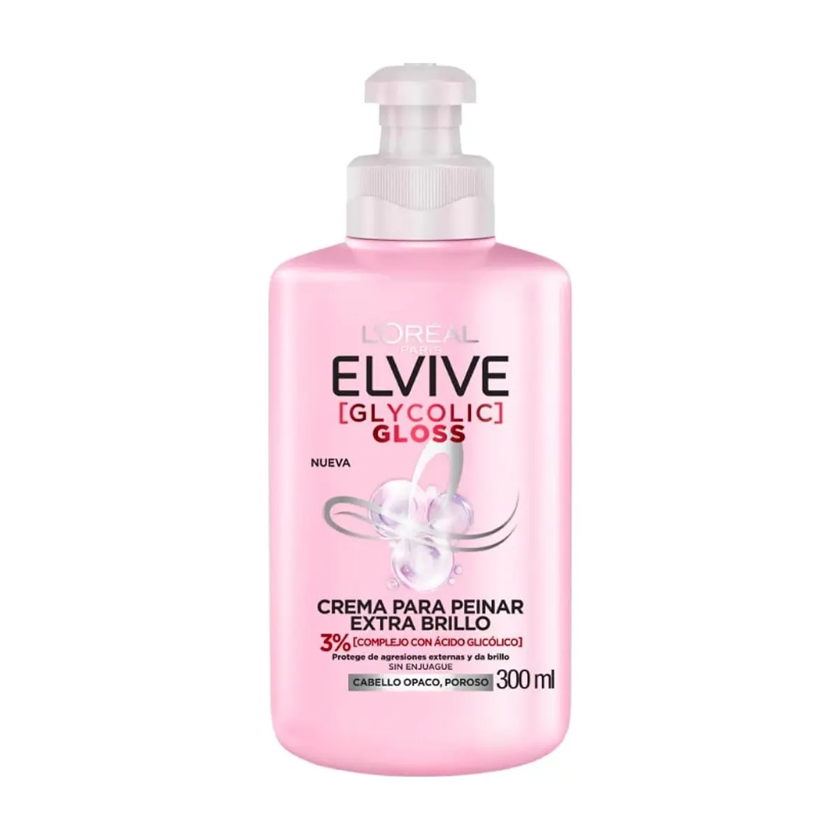 Crema para peinar Extra Brillo L'Oréal Paris Elvive (300 ml) - Miniatura 1
