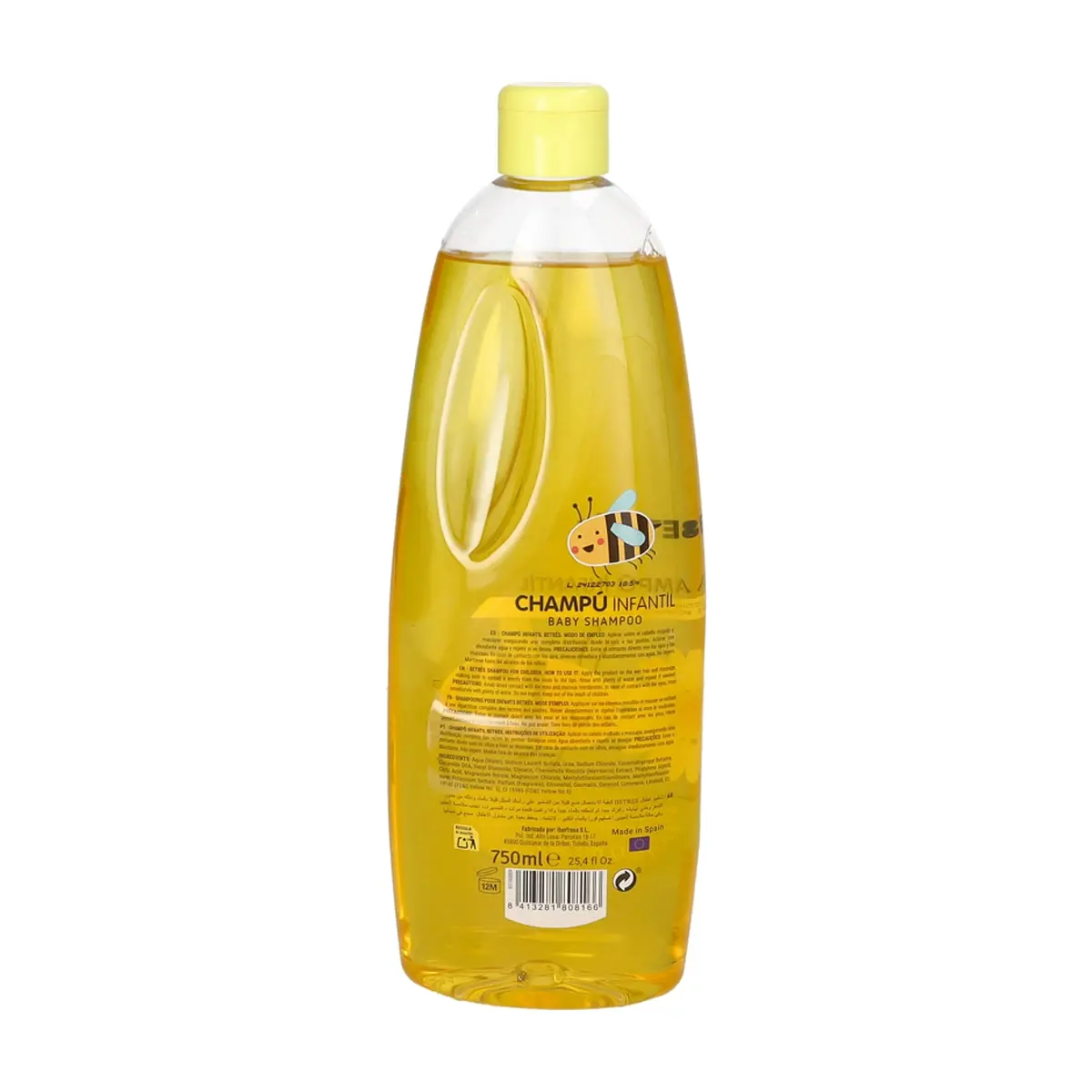 Champú infantil Betrés 750 ml - Thumbnail 2