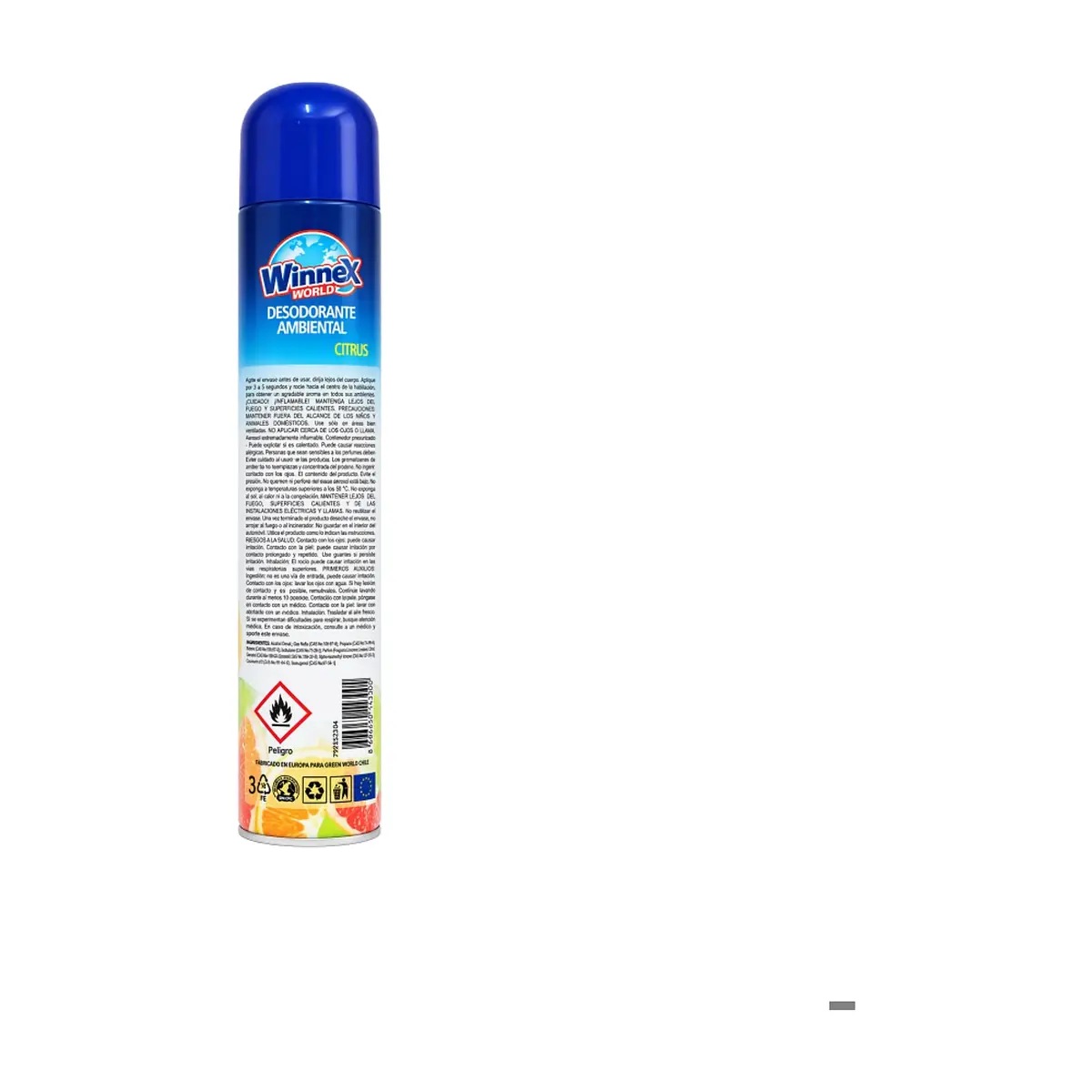 Desodorante ambiental Citrus Be Winnex World (400 ml) - Thumbnail 2